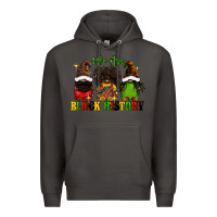 Smoke We are black history Premium Hoodie - FaDigitalArtStudio