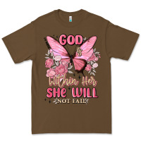 Cacao god is within her she will not fail Premium Tee - MaliasSmallBusiness