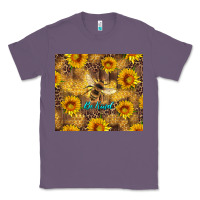 Lavender be kind bee and sunflowers Classic Tee - Artiststas