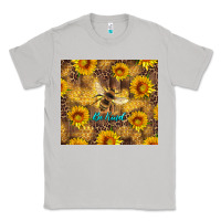 Moon Dust be kind bee and sunflowers Classic Tee - Artiststas