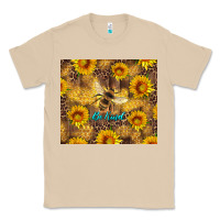 Mushroom be kind bee and sunflowers Classic Tee - Artiststas