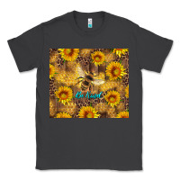 Smoke be kind bee and sunflowers Classic Tee - Artiststas