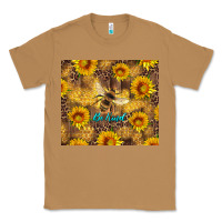 Toasted Coconut be kind bee and sunflowers Classic Tee - Artiststas