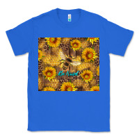 True Royal be kind bee and sunflowers Classic Tee - Artiststas