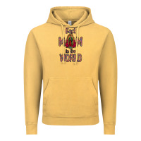 Vintage Mustard Best Mom in the World Vintage Hoodie - Bettercallsaul