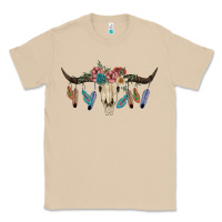 Mushroom Texas Longhorn Bull Skull Classic Tee - JahusDesignShop