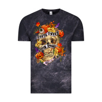 Cloud Black Sorta sweet sorta spooky Vintage Tee - RanaPortraitStore