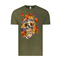 Vintage Olive Sorta sweet sorta spooky Vintage Tee - RanaPortraitStore