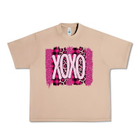 Burro Love Xoxo Brushstrokes Valentines Urban Heavy Tee - Bettercallsaul
