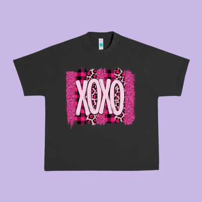 Love Xoxo Brushstrokes Valentines Urban Heavy Tee Designed By Bettercallsaul
