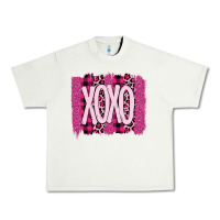 Pistachio Love Xoxo Brushstrokes Valentines Urban Heavy Tee - Bettercallsaul