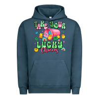 Pigment Midnight Navy take your lucky charms st patricks Urban Hoodie - Artiststas