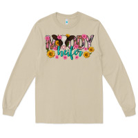 Mushroom Moody Heifer Mother's Day Long Sleeve Tee - texasbilliewilder