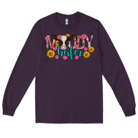 Plum Moody Heifer Mother's Day Long Sleeve Tee - texasbilliewilder