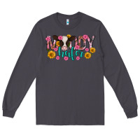 Smoke Moody Heifer Mother's Day Long Sleeve Tee - texasbilliewilder