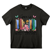 Asphalt i have no shelf control Heavy Core Tee - MaliasSmallBusiness