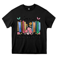 Black i have no shelf control Heavy Core Tee - MaliasSmallBusiness