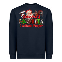 Navy santas favorite  football player Heavyweight Sweatshirt - CowGirlArtShop