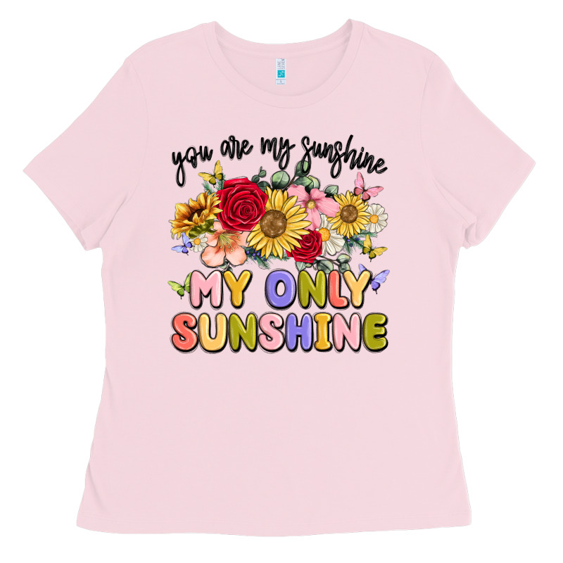 You Are My Sunshine My Only Sunshine Ladies Tee by MaliasSmallBusiness | Teevron
