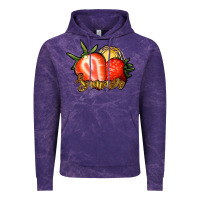 Cloud Purple Strawberry Summer Vintage Hoodie - Bettercallsaul