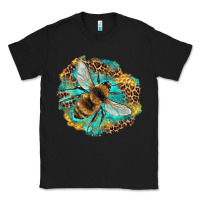 Black leopard honeycomb with bee Classic Tee - Artiststas
