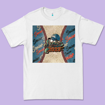 Senior Baseball 2023 Premium Tee Designed By Nancycooperartshop