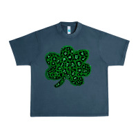 Midnight Navy shamrock st patrick Urban Heavy Tee - Bettercallsaul
