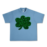 Pebble Blue shamrock st patrick Urban Heavy Tee - Bettercallsaul