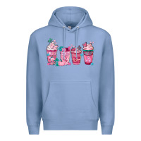 Colony Blue Breast Cancer Coffee Cups Premium Hoodie - FaDigitalArtStudio
