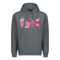 Rock Breast Cancer Coffee Cups Premium Hoodie - FaDigitalArtStudio