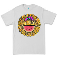 Dove Grey hello summer Premium Tee - JahusDesignShop