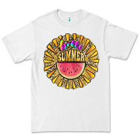 White hello summer Premium Tee - JahusDesignShop