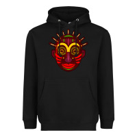 Black african masks 2 Heavyweight Hoodie - BundleAndBundleShop