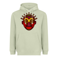 Matcha african masks 2 Heavyweight Hoodie - BundleAndBundleShop