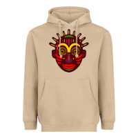Mushroom african masks 2 Heavyweight Hoodie - BundleAndBundleShop
