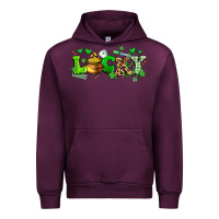 Mauve Wine lucky nurse Urban Hoodie - Artiststas