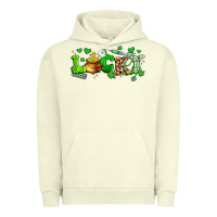 Pigment Pistachio lucky nurse Urban Hoodie - Artiststas