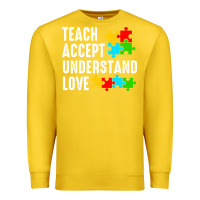 Lemon Teach Accept Understand Love Premium Sweatshirt - CowhideDigitalArt