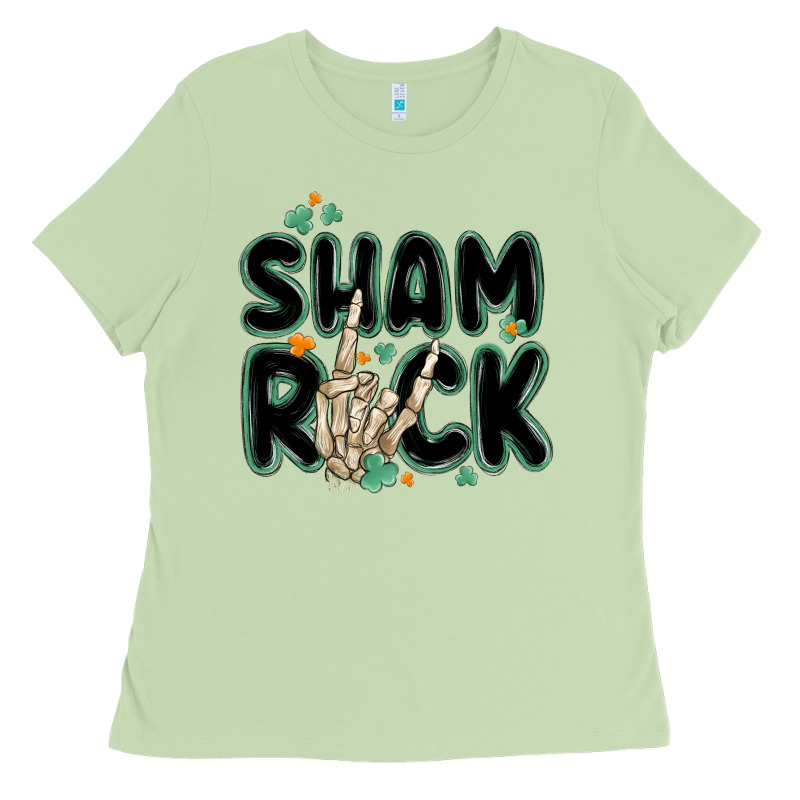 Sham Rock Ladies Tee by MaliasSmallBusiness | Teevron