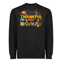 Black one thankful mawmaw Heavyweight Sweatshirt - CowGirlArtShop