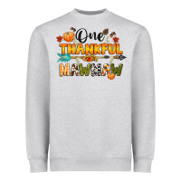 Heather Grey one thankful mawmaw Heavyweight Sweatshirt - CowGirlArtShop