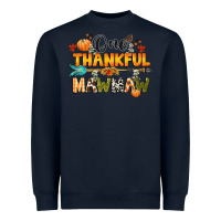 Navy one thankful mawmaw Heavyweight Sweatshirt - CowGirlArtShop