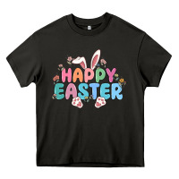 Asphalt happy easter Heavy Core Tee - MaliasSmallBusiness