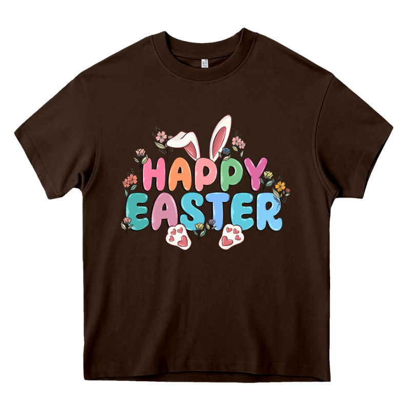 Happy Easter Heavy Core Tee by MaliasSmallBusiness | Teevron