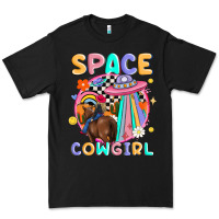 Black space cowgirl Premium Tee - MaliasSmallBusiness