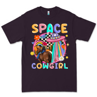 Plum space cowgirl Premium Tee - MaliasSmallBusiness