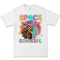 White space cowgirl Premium Tee - MaliasSmallBusiness