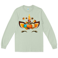 Matcha Unicorn Fall Long Sleeve Tee - texasbilliewilder