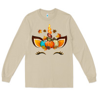 Mushroom Unicorn Fall Long Sleeve Tee - texasbilliewilder