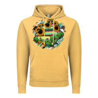 Vintage Mustard Aguascalientes State Of Mexico Map Vintage Hoodie - RanaPortraitStore